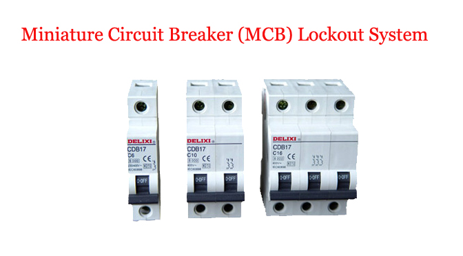 MCB Lockout Kit LOTO Miniature Circuit Breaker 
