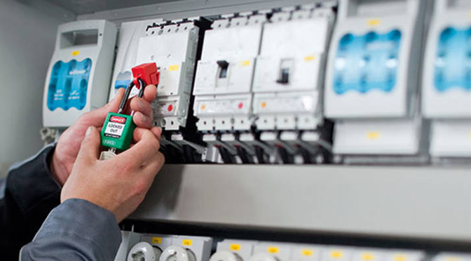 electrical panel Lockout