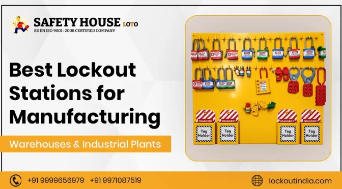 Lockout Stations for manufacturing warehouses and industrial plants with lockout tagout equipment