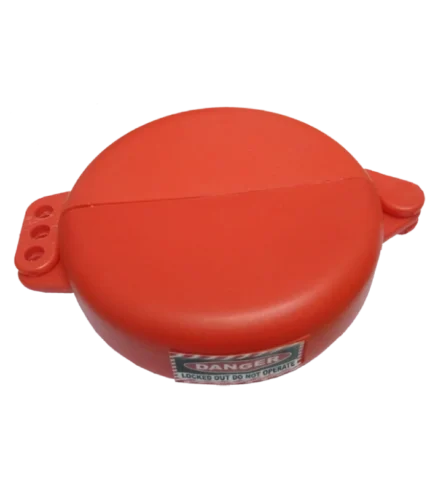 danger gate valve lockout